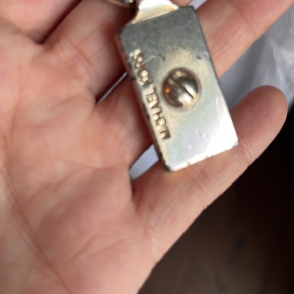 Michael, Kors Brown and silver genuine, leather chain belt, s/m - Picture 5 of 8